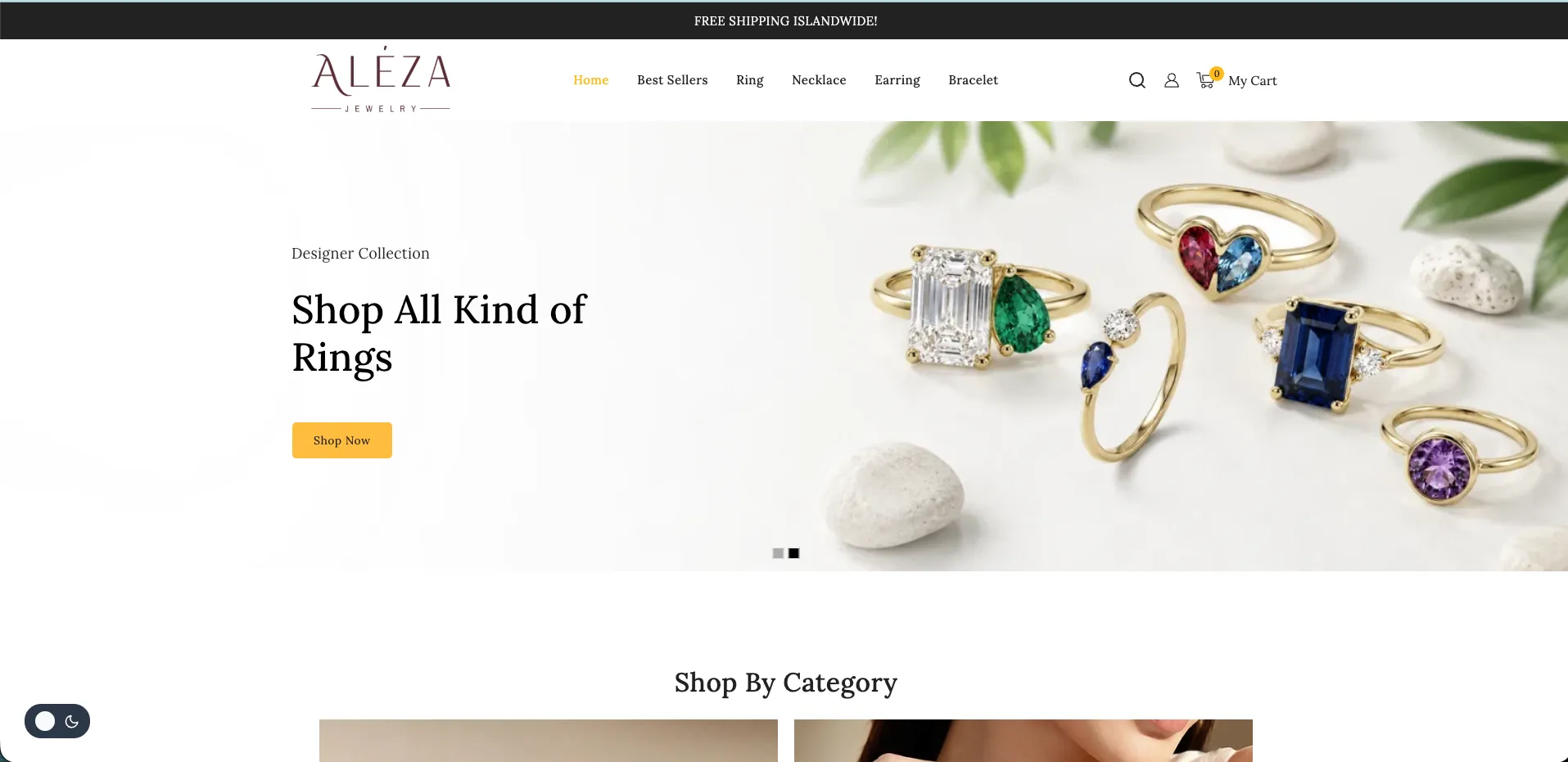 Aleza Jewellery — project by WolfCodeLabs